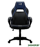 Картинка Кресло AeroCool AC40C AIR (черный/синий)