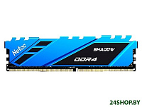 Картинка Оперативная память Netac Shadow 16ГБ DDR4 2666 МГц NTSDD4P26SP-16B