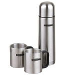 Картинка Термос Rosenberg RSS-420105 0.5л+2x0.25л (серебристый)