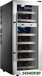 Картинка Винный шкаф KITFORT KT-2406 (нержавеющая сталь)