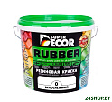 Краска Super Decor Rubber 6 кг (№00 белоснежный)