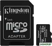 Картинка Карта памяти Kingston Canvas Select Plus microSDXC 512GB (с адаптером)