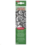 Картинка Набор чернографитных карандашей Derwent Academy Sketching 2H-3B (2300086)