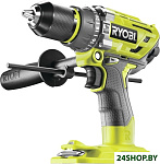 Картинка Ударная дрель-шуруповерт RYOBI R18PD7-0 (без батареи) 5133003941