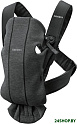 Рюкзак-переноска BabyBjorn Mini 3D Jersey 0210.76 (charcoal grey)