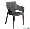 Стул пластиковый Keter Elisa 246189 (графит)