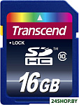 Картинка Карта памяти Transcend SDHC Class 10 16 GB
