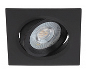 Картинка Точечный светильник ЭРА KL LED 21A-5 4K BK