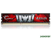 Картинка Оперативная память G.Skill Aegis 4GB DDR3 PC3-12800 F3-1600C11S-4GIS
