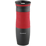 Картинка Термокружка Klausberg KB-7102 0.5л (черный/красный)