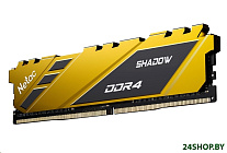 Картинка Оперативная память Netac Shadow 16ГБ DDR4 2666МГц NTSDD4P26SP-16Y