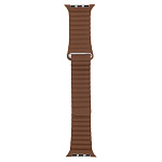 Картинка Ремешок Evolution AW40-LL01 для Apple Watch 38/40 мм (nut brown)