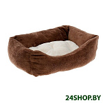 Картинка Лежанка для животных Ferplast Coccolo 50 Soft [83270512] (коричневый)