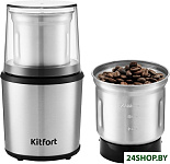 Картинка Кофемолка KITFORT КТ-757 (черный)