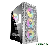 Картинка Корпус Powercase Mistral Z4C LED (белый)