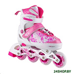 Картинка Роликовые коньки Alpha Caprice Bell (р. 39-42, розовый)