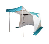 Картинка Палатка Пингвин Призма Шелтерс Премиум (2-сл) (белый/зеленый)