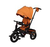 Картинка Детский велосипед Moby Kids Leader 360° 12x10 AIR (коричневый)
