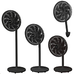 Картинка Вентилятор Timberk T-SF1604 4в1 (черный)