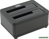 Картинка Бокс для жестких дисков AGESTAR 3UBT8 (черный)