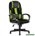 Картинка Кресло Stool Group TopChairs ST-Cyber 9 (черный/зеленый)