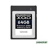 Картинка Карта памяти Delkin Devices Premium XQD 64GB
