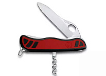 Картинка Нож перочинный Victorinox Sentinel One Hand 0.8321.MWC (красно-черный)