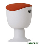 Картинка Офисный стул Chair Meister Tulip (белый пластик, оранжевый)