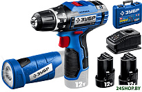 Профессионал DL-121-22F (с 2-мя АКБ, LED фонарь, кейс)