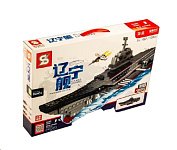 Картинка Конструктор Sembo Block 1567 Тяжелый авианесущий крейсер (1120 деталей)