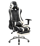 Картинка Кресло Everprof Lotus S1 (черный/белый)