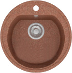 Картинка Кухонная мойка Polygran F-05 (терракот)