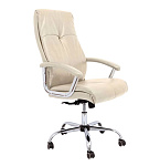 Картинка Кресло AksHome Marsel Chrome Eco 79703 (кремовый)
