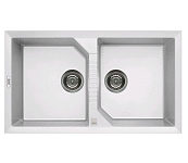 Картинка Кухонная мойка Elleci Tekno 450 Bianco Titano G68