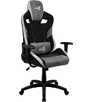Картинка Кресло AeroCool Count Stone Grey (черный/серый)