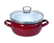Картинка Кастрюля Omelia 1-2450111 (бордовый)