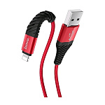 Картинка Кабель Hoco X38 Cool Charging 1 м (красный)