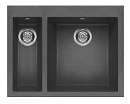 Картинка Кухонная мойка Elleci Quadra 150 Dark Grey K99
