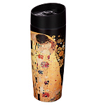 Картинка Термокружка Agness 709-059 0.38л (черный/бежевый)