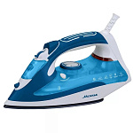 Картинка Утюг Аксинья КС-3000 (белый/синий)