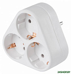 Картинка Сетевой разветвитель Buro BU-PS3VG-W (3 розетки) белый